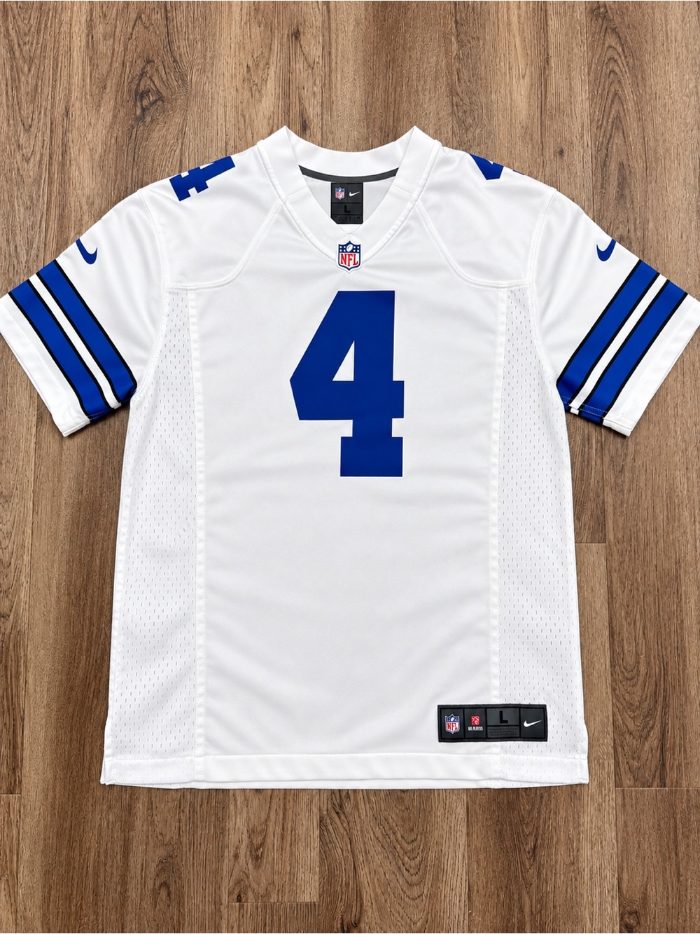 Nike Dallas Cowboys Dak Prescott #4 Youth Jersey L 14/16